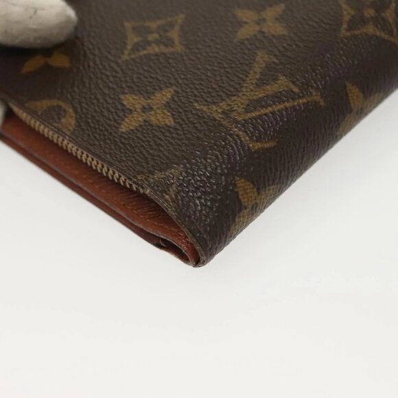 LOUIS VUITTON Monogram Porto Papie Zip Wallet M61207 LV Auth 130795 - Picture 4 of 16